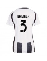 Juventus Gleison Bremer #3 Hjemmedrakt Dame 2024-25 Korte ermer